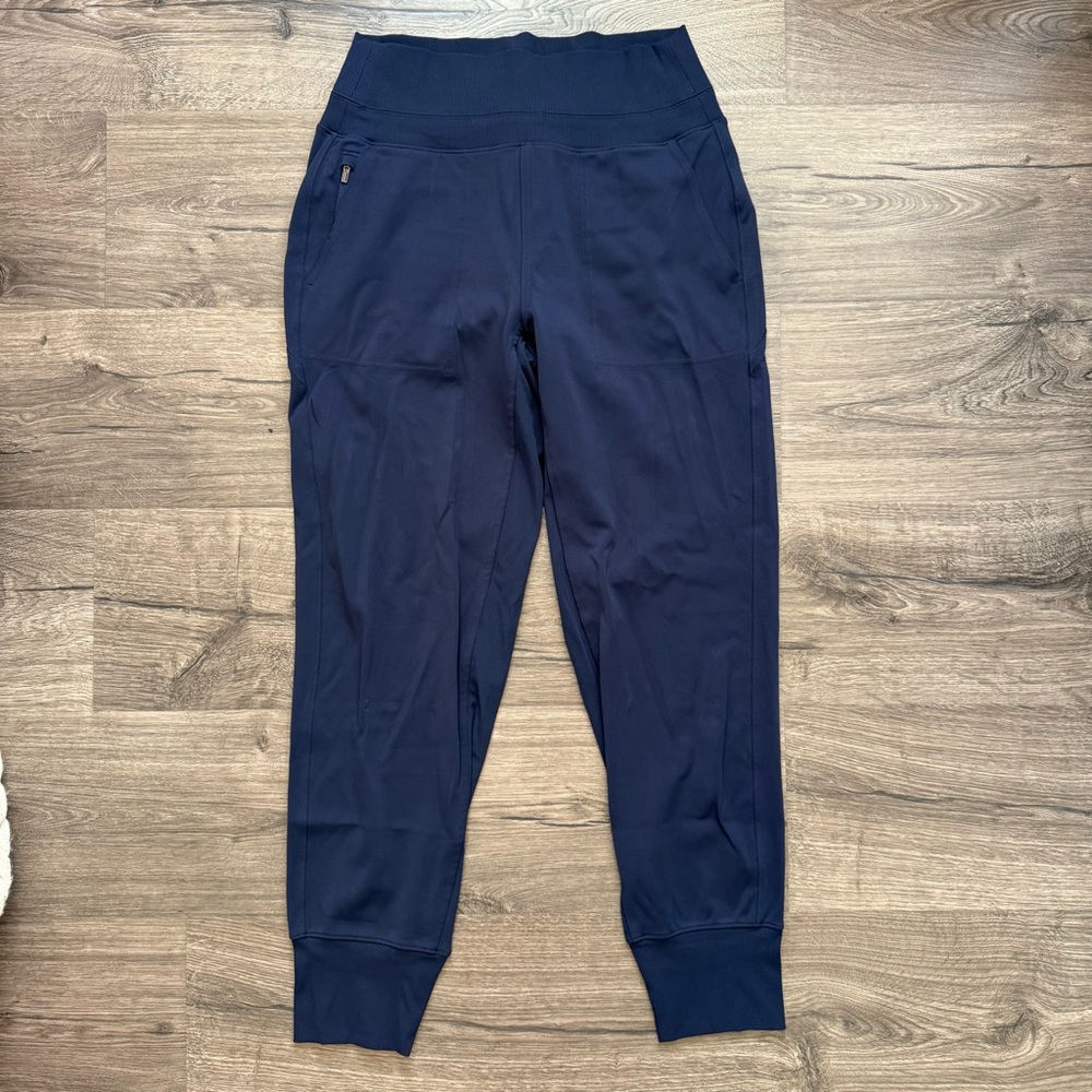 Athleta Navy Blue Venice High Rise Joggers size Small Women